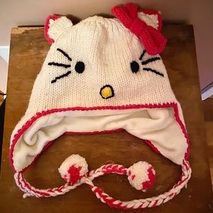 Hello Kitty Knit Hat
